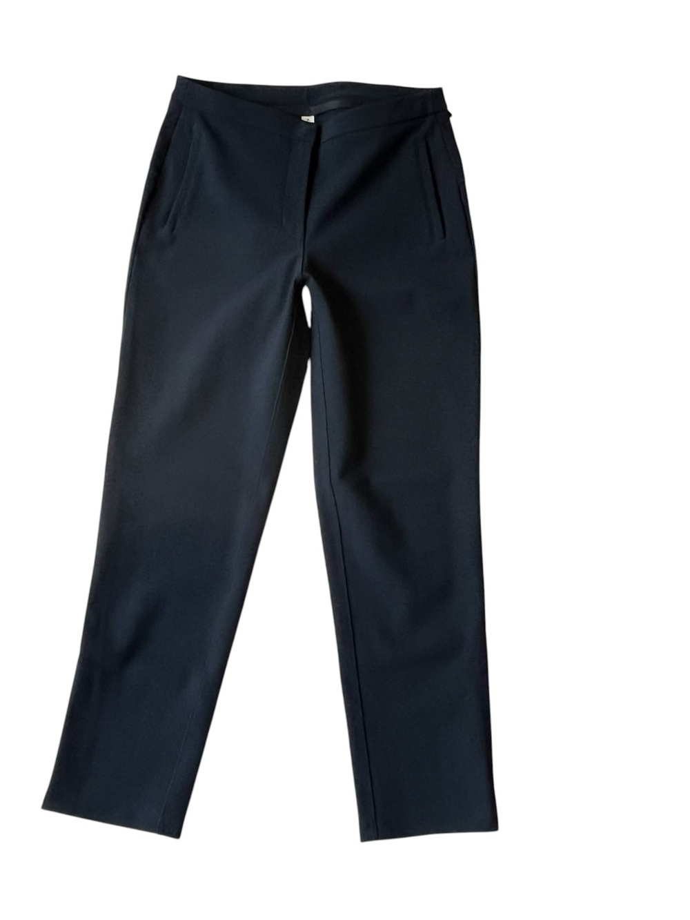 Lululemon On the Move pants 6 Navy blue Straight leg Commuter Ponte stretch